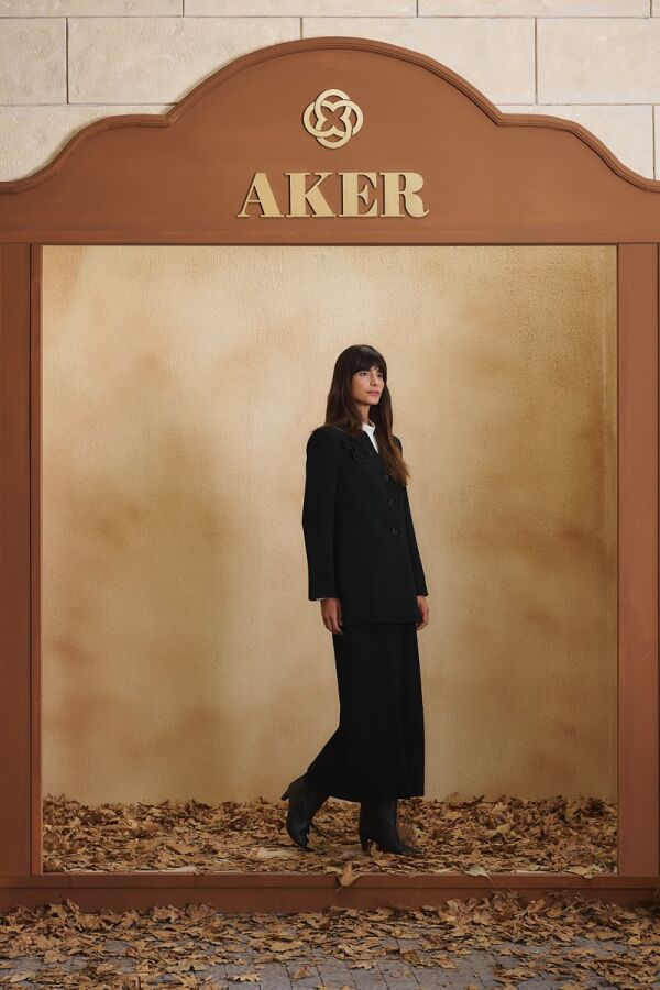 Siyah Hakim Yaka Ceket - Aker (1)