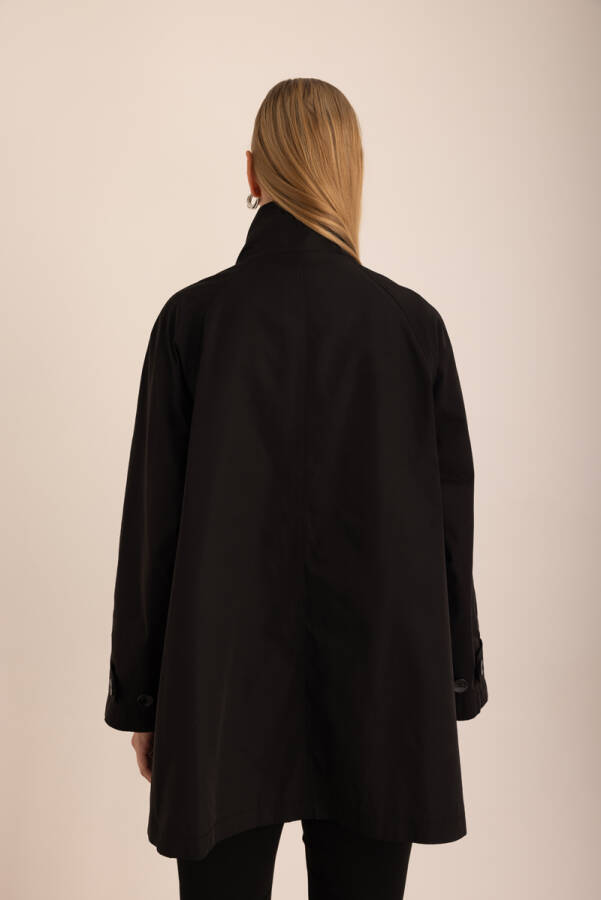 Siyah Hakim Yaka Su İtici Özellikli Kap - 6