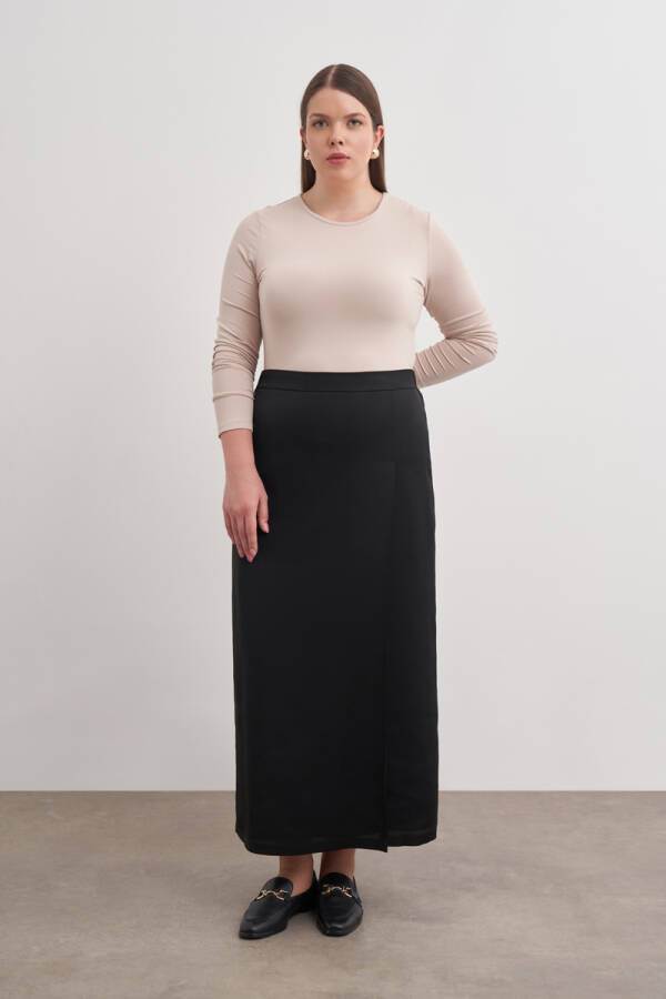 Siyah Kapama Etek - Aker