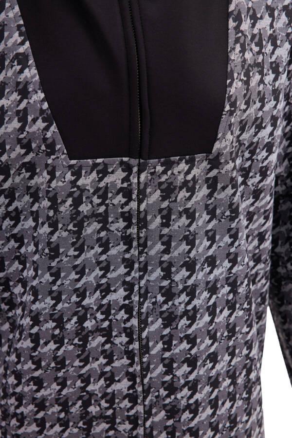 Siyah Kapüşonlu Spor Hırka - Aker (1)