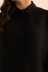 Siyah Keten Tunik - 6
