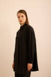 Siyah Keten Tunik - 4