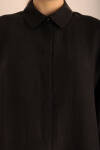Siyah Keten Tunik - 5