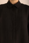 Siyah Keten Tunik - 5