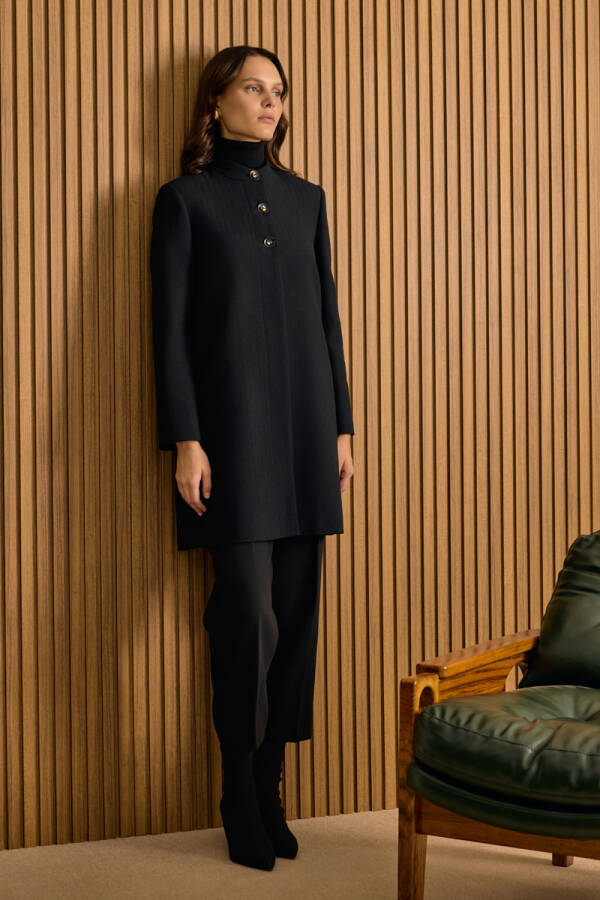 Siyah Klasik Pantolon - Aker