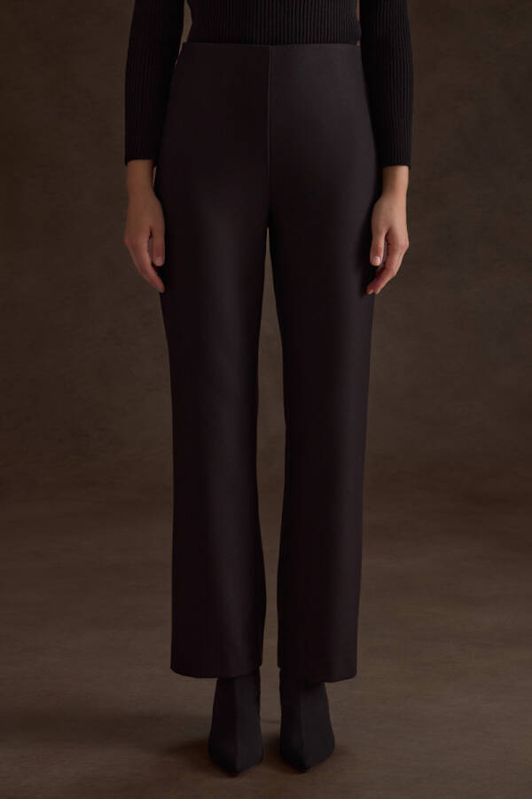 Siyah Klasik Pantolon - Aker (1)