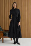 Siyah Koton Elbise 