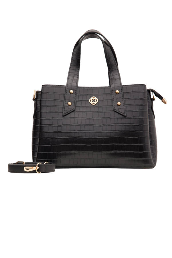 Siyah Kroko Çanta - 1