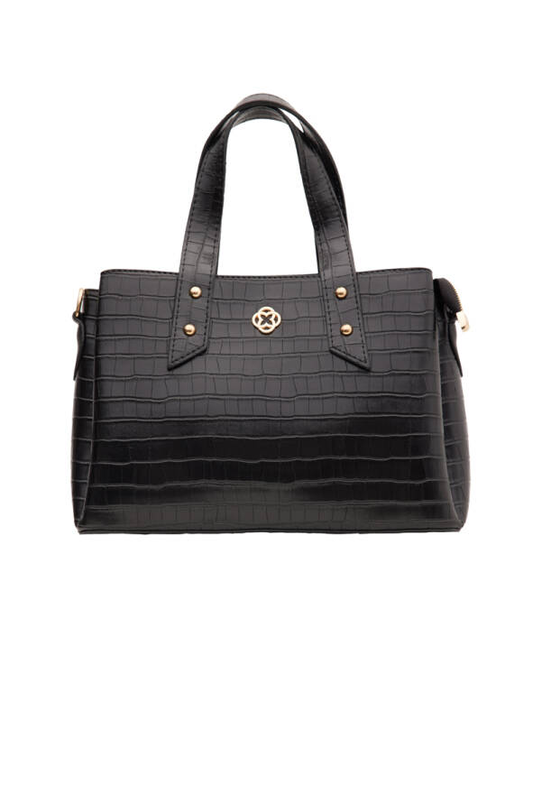 Siyah Kroko Çanta - 2