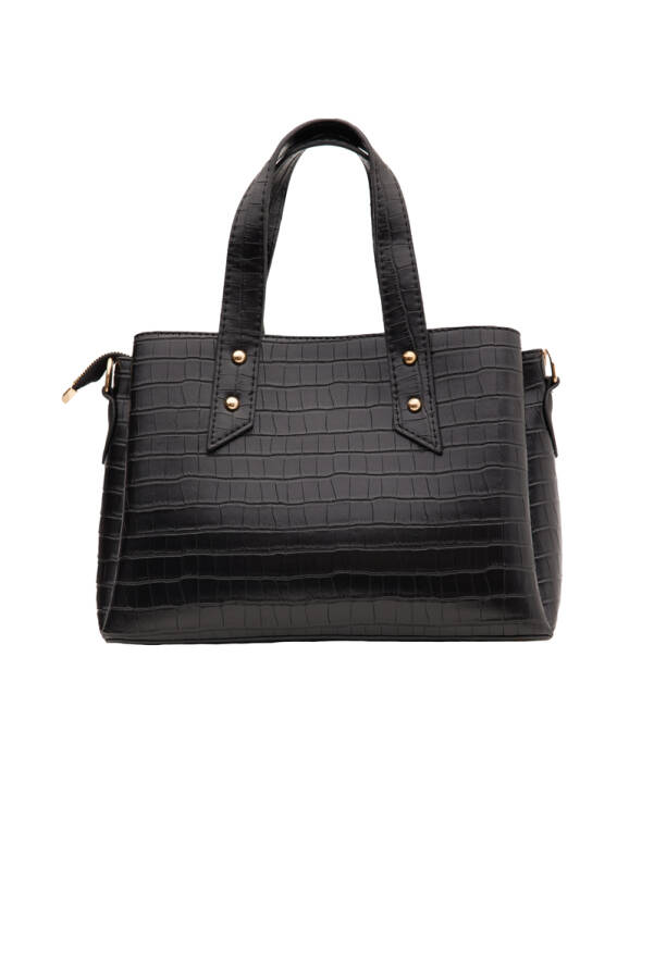 Siyah Kroko Çanta - 3