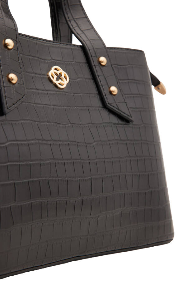 Siyah Kroko Çanta - 5