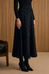 Siyah Kumaşı Püsküllü Dokuma Etek - 5