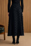 Siyah Kumaşı Püsküllü Dokuma Etek - 6