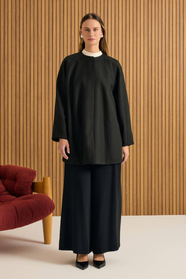 Siyah Kup Detaylı Kap - 3