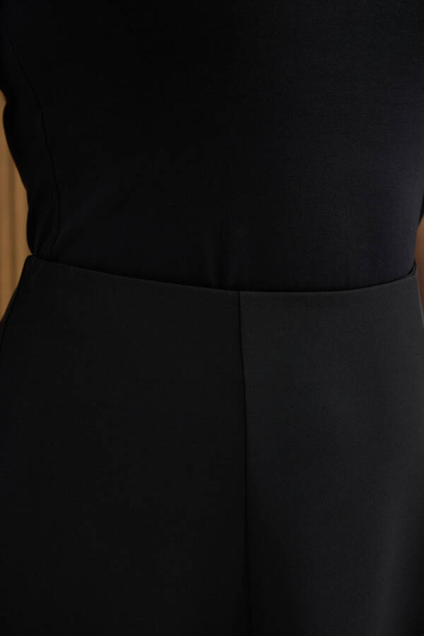 Siyah Kuplu Kloş Etek - 5