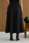 Siyah Kuplu Kloş Etek - 6