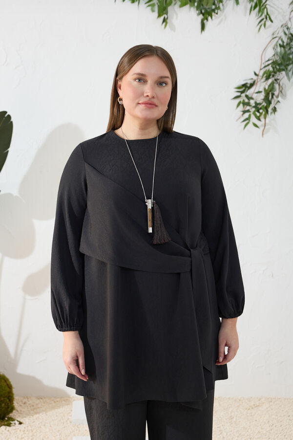 Siyah Minik Jakarlı Takım - Aker (1)