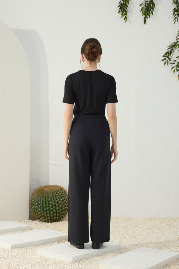 Siyah Modal Pantolon - 7