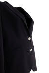 Siyah Mono Düğmeli Ceket - 2