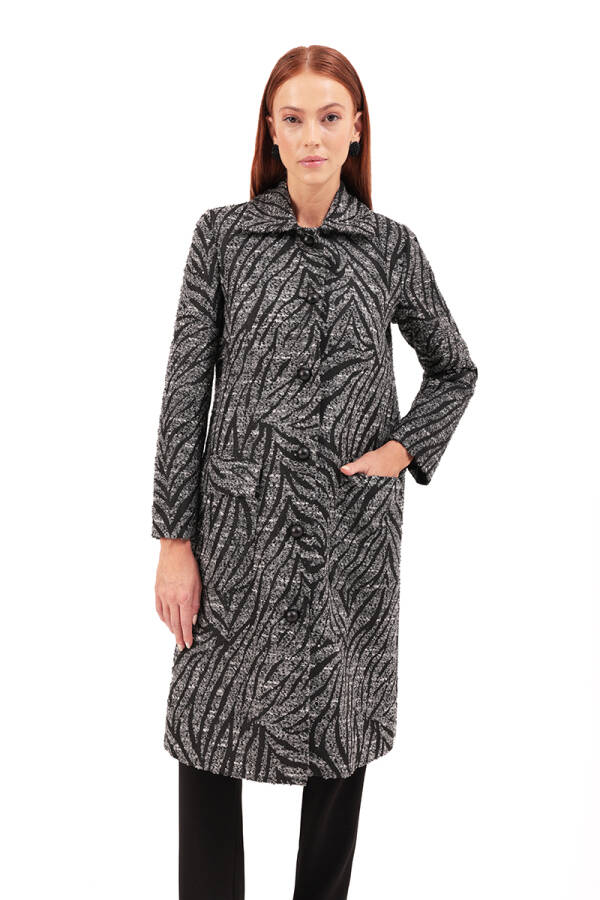 Siyah Özel Dokuma Kaban - Aker