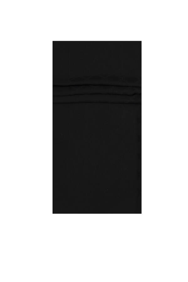 Siyah Pierre Cardin Monogram Şal - 1