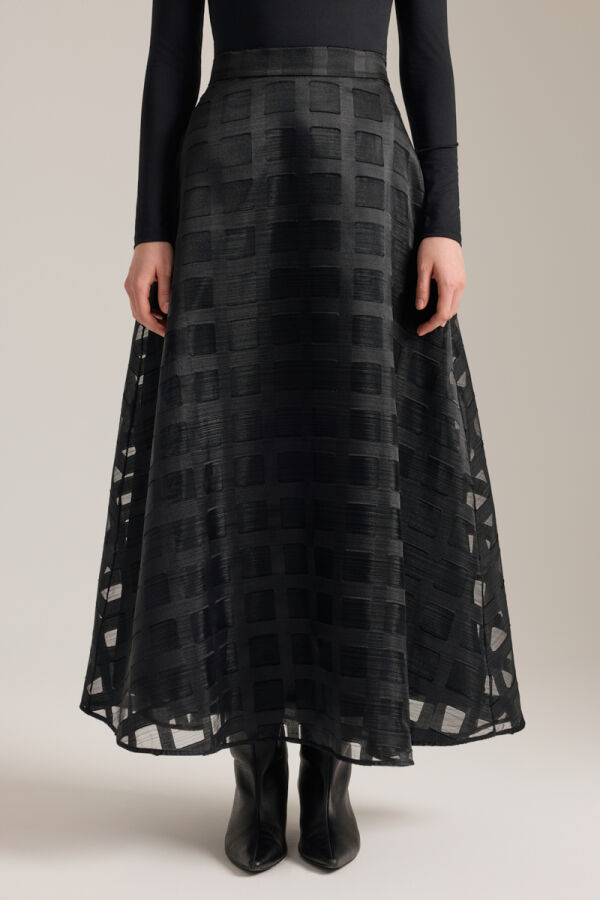 Siyah Pilisoley Etek - Aker (1)