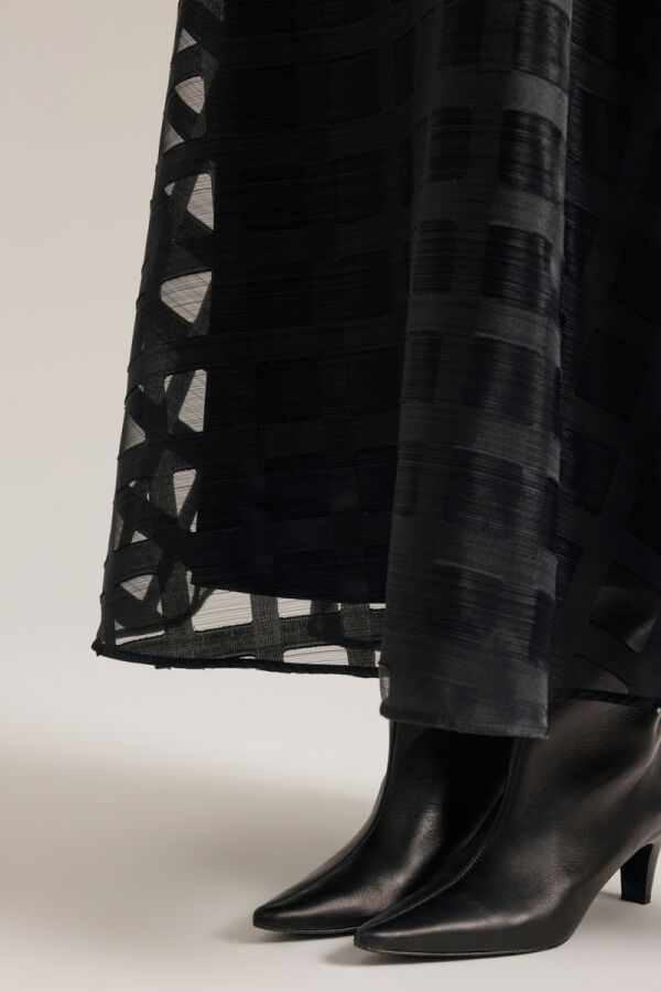 Siyah Pilisoley Etek - 4