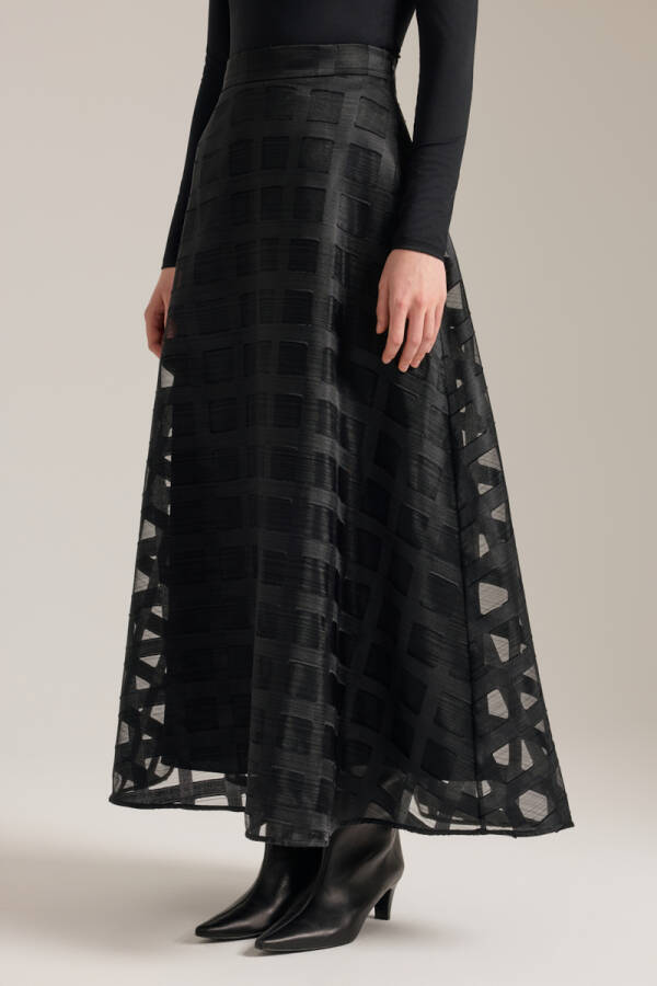 Siyah Pilisoley Etek - 3