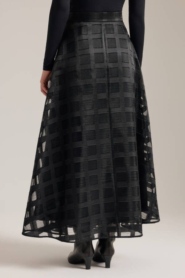 Siyah Pilisoley Etek - 5