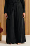 Siyah Rayon Pijama Altı - 3