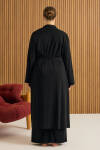 Siyah Rayon Sabahlık - 5
