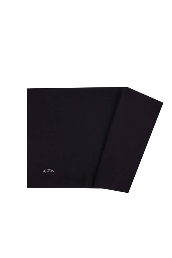 Siyah 70X200 Modal Şal - 1