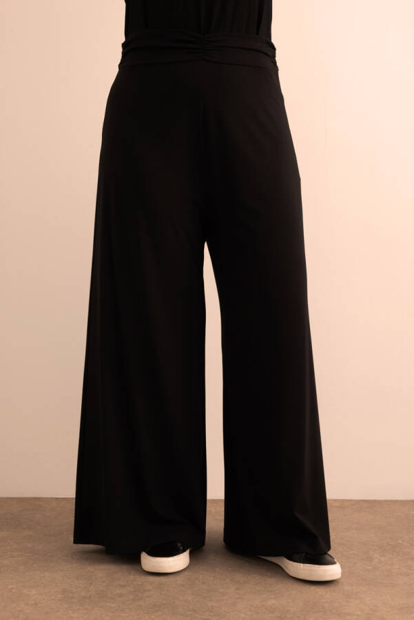 Siyah Şeffaf Baskı Detaylı , Rahat Kalıp Örme Tweenset - 5