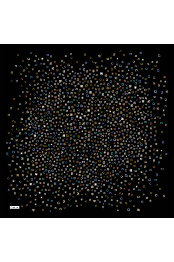 Siyah Soft Touch Eşarp - 1