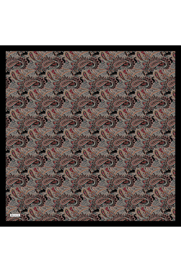 Siyah Soft Touch Eşarp - Aker