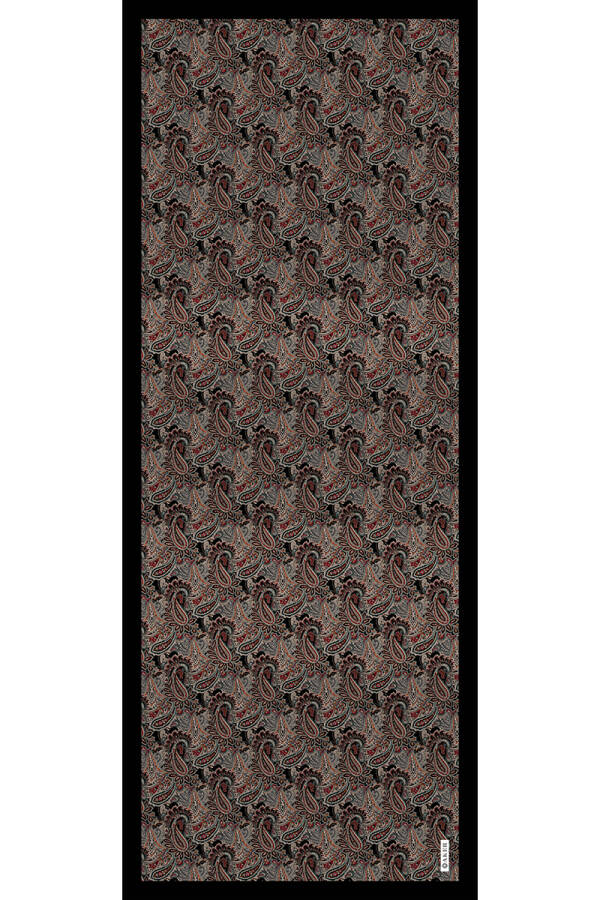 Siyah Soft Touch Şal - Aker