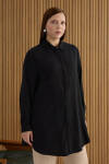 Siyah Tencel Tunik - 3