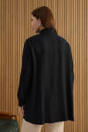 Siyah Tencel Tunik - 5