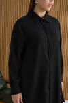 Siyah Tencel Tunik - 4