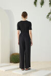 Siyah Viscon Pantolon - 7