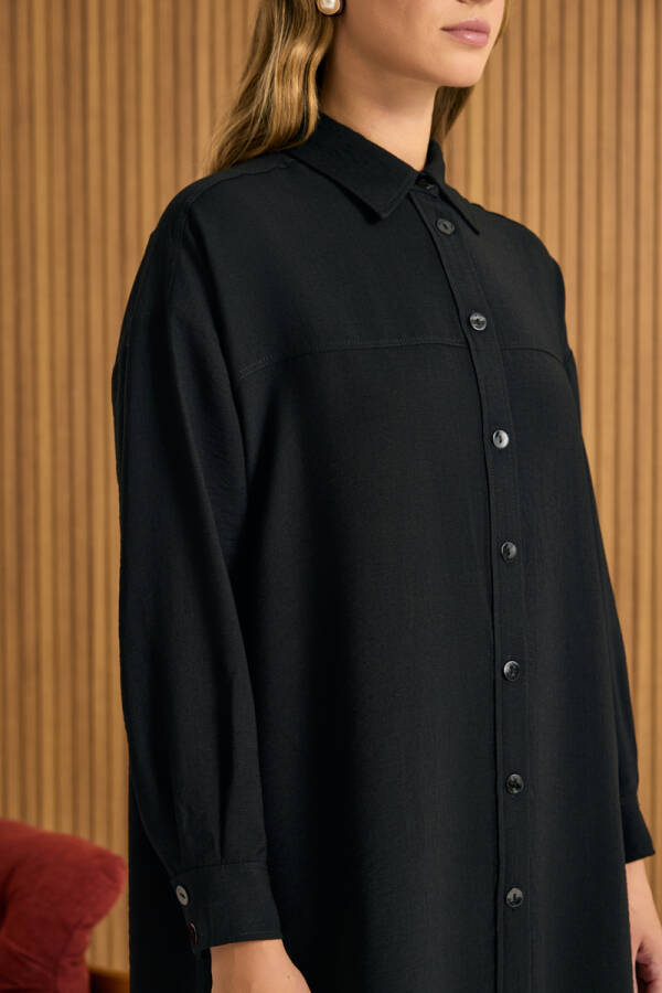 Siyah Viscon Tunik - 5