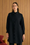 Siyah Viscon Tunik - 2