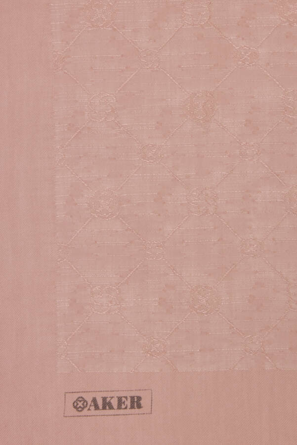 Pudra 70X190 CM Koza Şal - 3