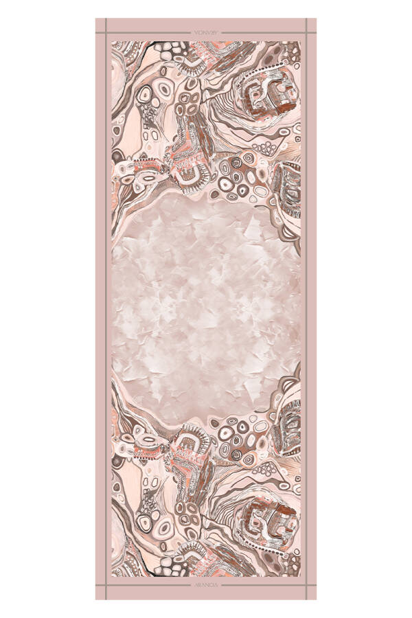 Somon 70X200 Modal Şal - Arancia