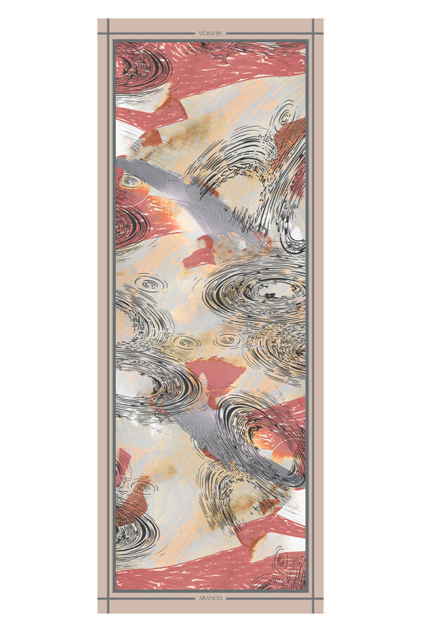 Somon 70X200 Modal Şal - Arancia