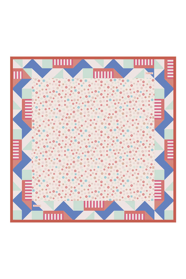 Somon 90X90 Pure Touch Eşarp - Arancia