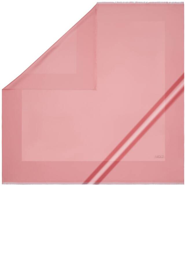 Pembe 100X100 Swarovski Eşarp - Aker