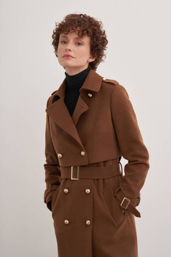 Taba 8096111 Gömlek Yaka Kaban - Aker (1)