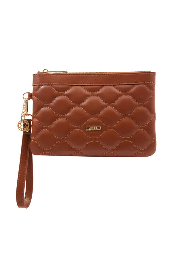 Taba CZDN30007 KAPİTONE FERMUAR DETAYLI CÜZDAN - Aker