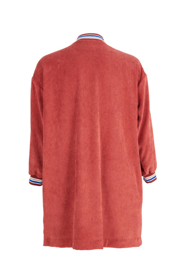 Taba Ribanalı Kadife Ceket - 3